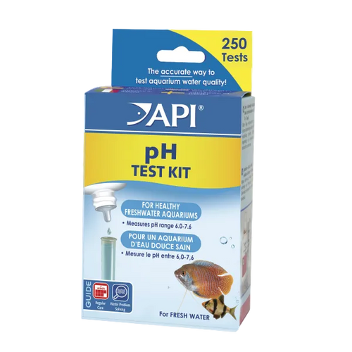 API pH Test Kit packaging on a white background