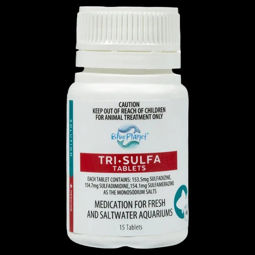 Blue Planet – Tri Sulfa Tablets - Willow Current AquaticsMedicationSouthern Wholesale Pet Supplies