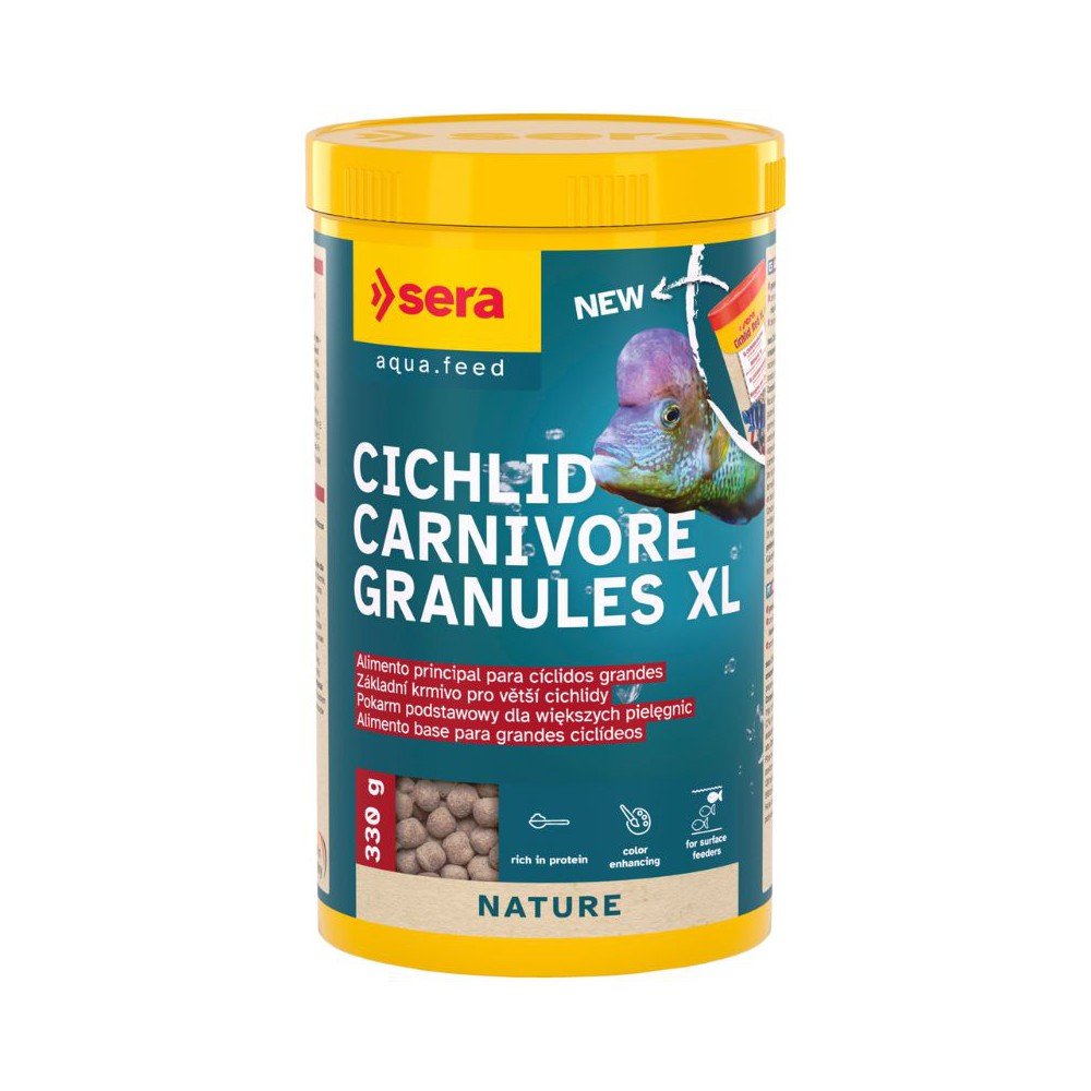 Sera - Cichlid Carnivore Granules XL - Willow Current AquaticsFish Food (Granules)Southern Wholesale Pet Supplies