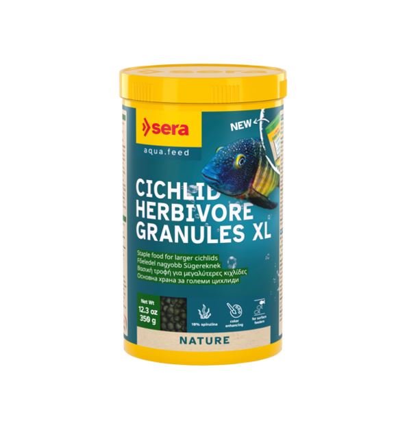 Sera - Cichlid Herbivore Granules XL - Willow Current AquaticsFish Food (Granules)Southern Wholesale Pet Supplies