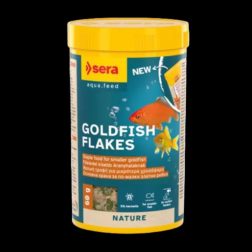 Sera Goldfish Flakes packaging 