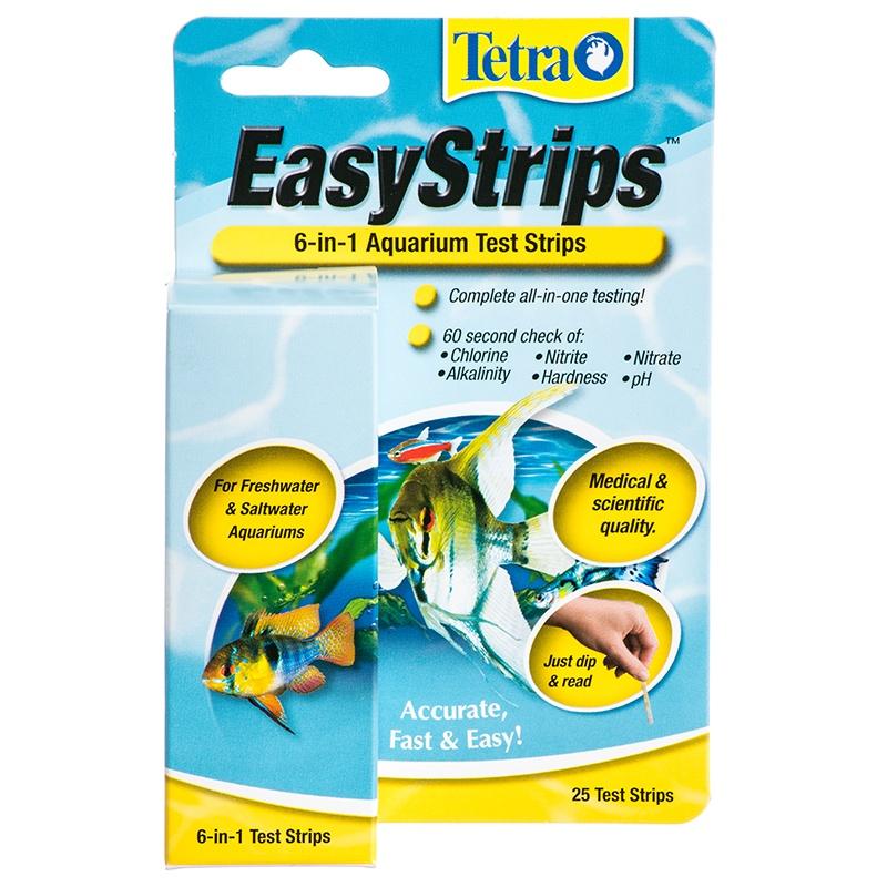 Tetra - EasyStrips 6-in-1 Aquarium Test Strips - Willow Current AquaticsTest KitWillow Current Aquatics