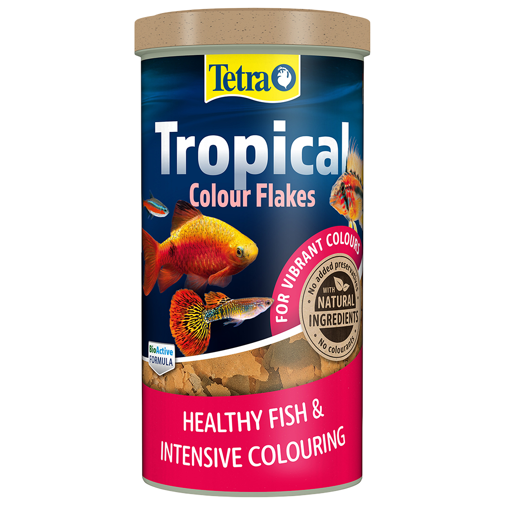 Tetra – Tropical – Colour Flakes - Willow Current AquaticsWillow Current Aquatics